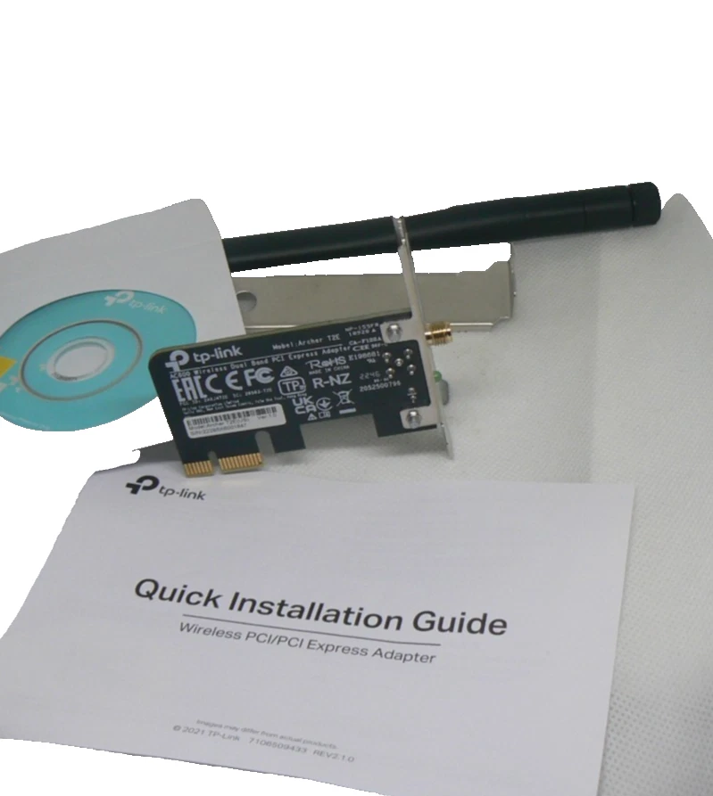 TP-Link Archer T2E AC600 Dual-Band PCIe WiFi Adapter – MU-MIMO, WPA3, Low-Profil - Image 3 of 4