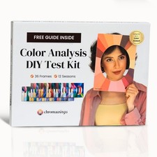 Color Analysis Draping Kit   Find Your Season at Home  DIY Color Analysis  ...