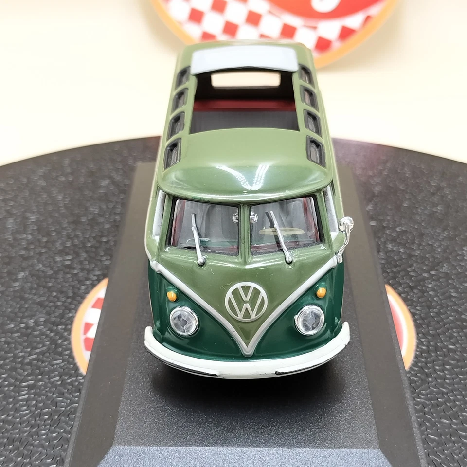 MINICHAMPS 1/43 VW BUS Samba green light Volkswagen 430052301 - Image 3 of 4