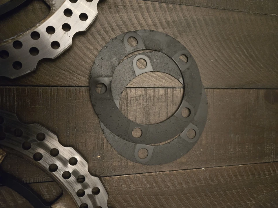 Rotores de freno delanteros izquierdo derecho Kawasaki Ninja 650r Ex650c 2009-11 discos OEM Foto 2 de 4