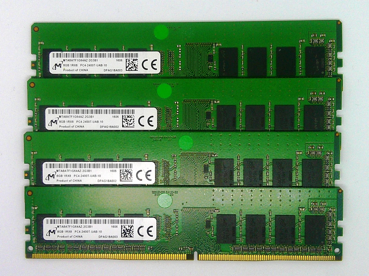 Micron DDR4 SDRAM 32 GB Total Capacity Memory (RAM) for sale | eBay