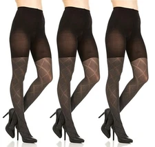 Assets Sara Blakely Spanx Brand Women's Flipside Diamond Tight Size 5  3-Pack