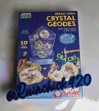 Wow in the World Break-Open Crystal Geodes Ne...