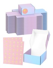 Shipping Boxes 4x4x2 Inch - Set of 45: Small Corrugated Cardboard Boxes - Pur...