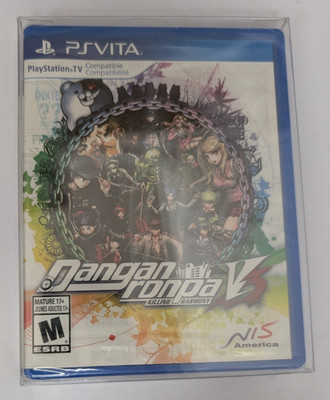 Danganronpa V3 Killing Harmony for Sony PS Vita Factory Sealed + Protector