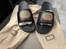 Gucci Slides GOOD GAME Brand New In Box
