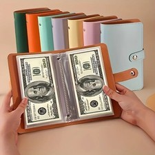 Money Saving Binder Budget Challenge Planner with 50 Pages Holds up to 100 Bills
