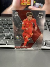 Panini Mosaic UEFA Euro 2020 Neco Williams #196 Rookie Wales Soccer Card 2021