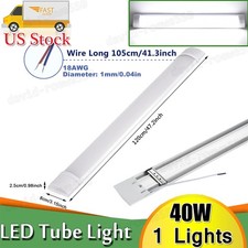 1 PACK 4FT LED SHOP LIGHT 6500K Daylight Fixture LED Ceiling Lights Garage Lamp