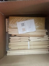 BeeCastle 10 Frame Langstroth Bee Hive Coated w/ Beeswax 2 Deep & 2 Medium Boxes