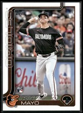 Coby Mayo 2025 Topps #20 RC Baltimore Orioles
