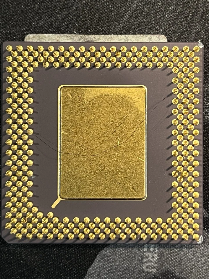 AMD K5 PR133ABR 100MHZ 16KB, Goldcap, Rarität Vintage - Bild 2 von 3
