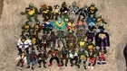 Teenage Mutant Ninja Turtles TMNT Vintage Playmates Action Figure Toy Lot