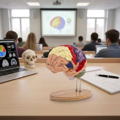 Modèle de Cerveau et Artères Outil D'apprentissage Modèle Cérébral à 4 Parties - Photo 1/4