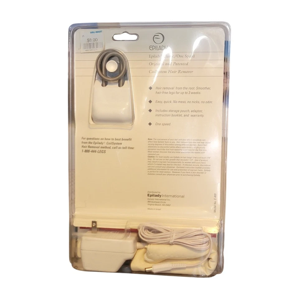 Depiladora eléctrica original clásica vintage EPILADY E-800 NUEVA Foto 2 de 4