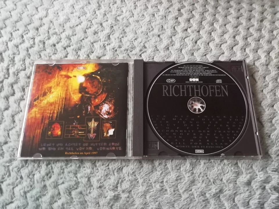 RICHTHOFEN  CD  SEELENWALZER  FIRST PRESS  1997 - Bild 3 von 4