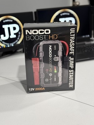NOCO Boost HD GB70 2000A 12V UltraSafe Portable Lithium Battery Jump Starter