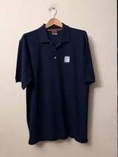 Vintage Playboy Polo Shirt Men  s Size Large 90s Playboy TV Navy Embroidered Y2K