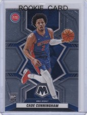 CADE CUNNINGHAM ROOKIE CARD 2021 NBA Debut Mosaic RC Detroit Pistons Basketball