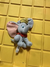 Disney Store VINTAGE Dumbo 8" mini bean bag plush P15 1