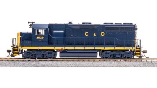 Locomotora diésel Broadway Limited 7536 HO C&O EMD GP35 con sonido/CC/DCC #3529 | Zustand: New