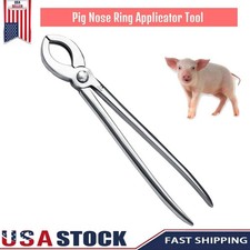 Pig Nose Ring Applicator Tool Stainless Steel Surgical Instruments For Hog Snout