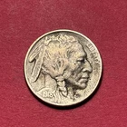 (1) Beautiful Antique 1918-S Buffalo/Indian Head Nickel CHOICE VF-VERY FINE