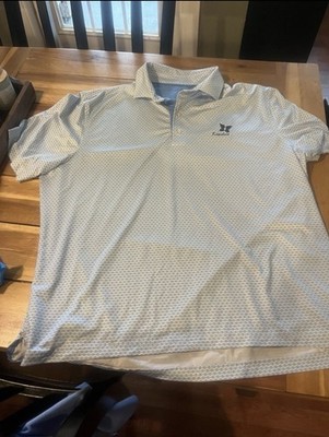 Johnnie O Polo Shirt Kapalua Hawaii Golf Course Performance Men s Large