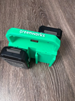 #ad Greenworks Battery Caddy Carrier Holder Storage $23.00