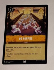 99 Puppies Into the Inklands Regular 24/204 Disney Lorcana TCG 2024