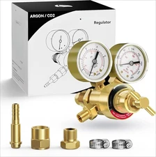 Argon and Carbon Dioxide Regulator Pressure Gauge Gas Welding Regulator
