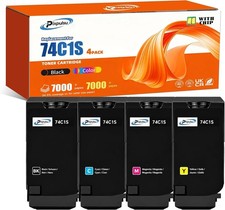  NEW Toner Cartridges for Lexmark CS725 CX725 CS720 CS720de CS720dte CS725de 4PK