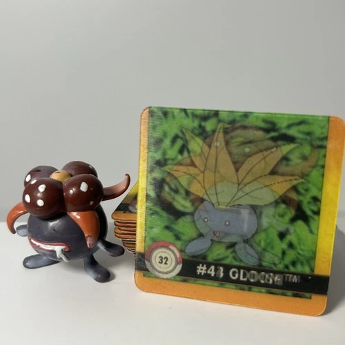Gloom Pokémon  Vintage TOMY Figure 1990s Nintendo C.G.T.S.J. #161