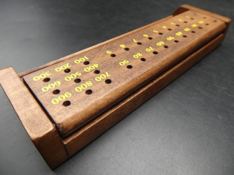 Scrabble Deluxe Wooden Scoring Racks Word Game Genuine Product! - Image 4 of 4