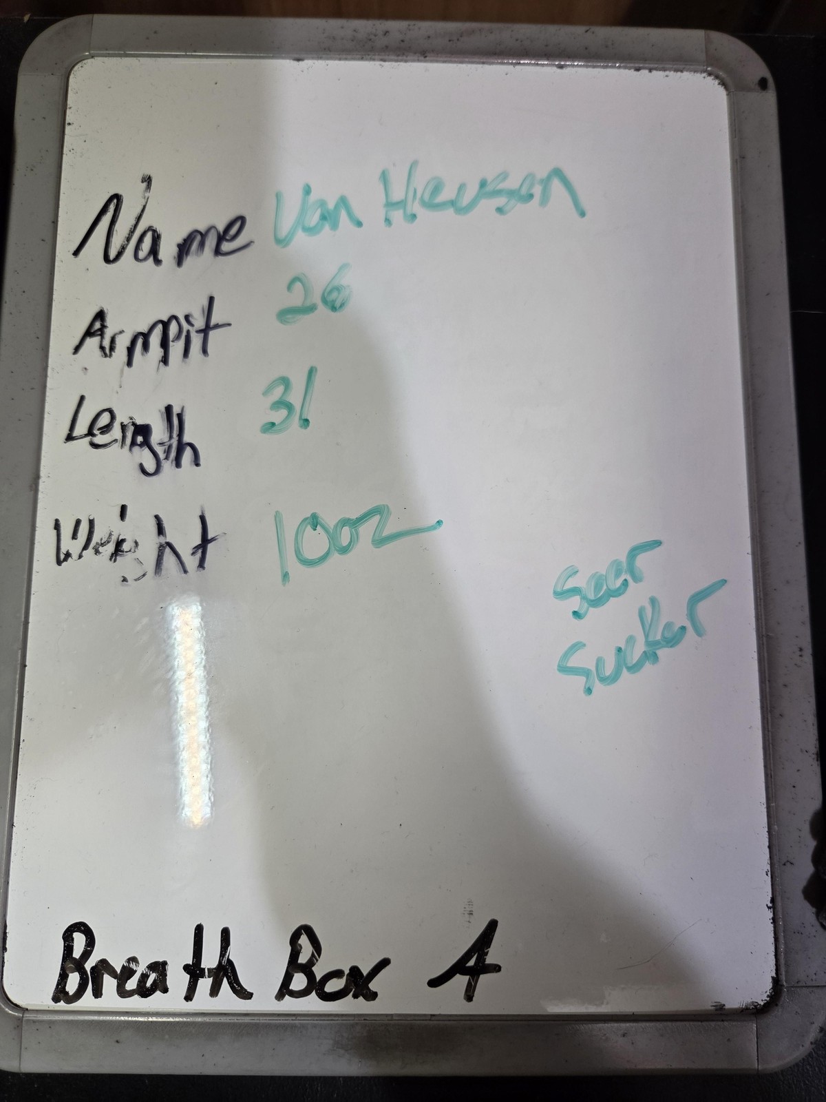 Van Heusen Shirt Mens 2XL Red Blue Stripe Seersucker Short Sleeve Button Front thumbnail 8