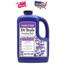 Foaming Bath Bubble Bath Epsom Salt Lavender Scent 62.5 fl oz Cruelty Free
