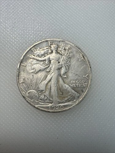 Photo of a 1920-P Walking Liberty Half Dollar from an eBay listing that sold on Jul 17, 2026