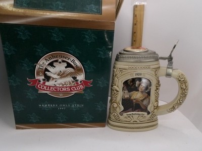 Anheuser Busch Members Only 1997 Budweiser Girls Historical Reflections Stein