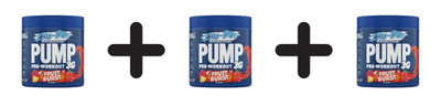 3 x Applied Nutrition Pump 3G Pre-Workout (Zero Stimulant), (66,62 EUR/kg)