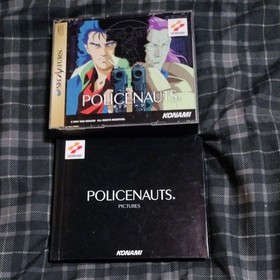 SS Policenauts First Press Edition KONAMI Sega Saturn Hideo Kojima Japan Game
