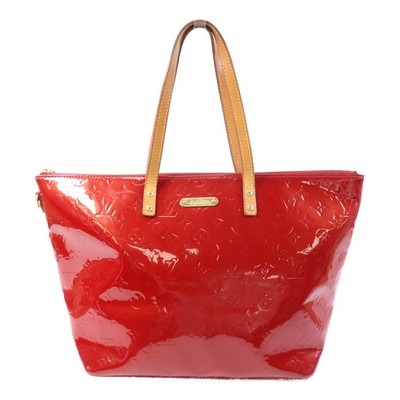 LOUIS VUITTON LV GHW Bellevue GM Tote Bag M93589 Monogram Vernis Red