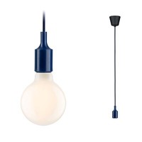 Paulmann Neordic Pendelleuchte Ketil E27 Max. 60W Nachtblau,Schwarz Dimmbar S