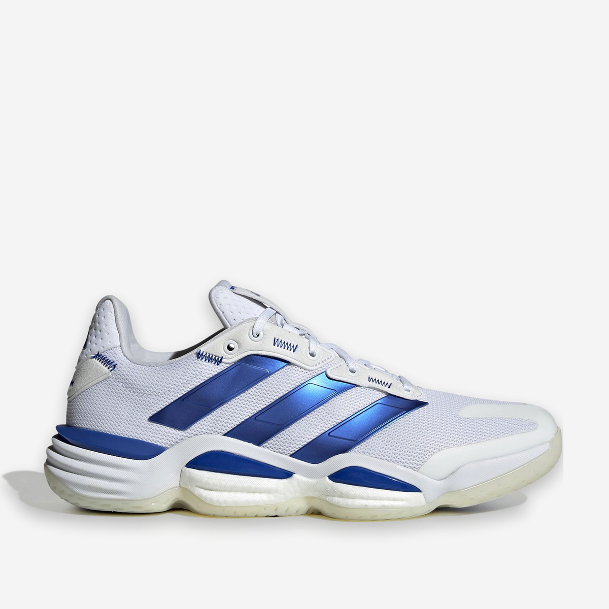 adidas Stabil 16 White Blue Men's Handball Shoes Sport Sneakers