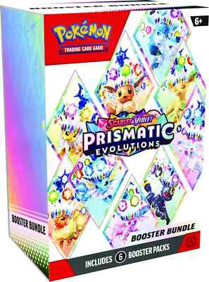 Pokemon Prismatic Evolutions Booster Bundle - ENGLISCH NEU & OVP SV8.5