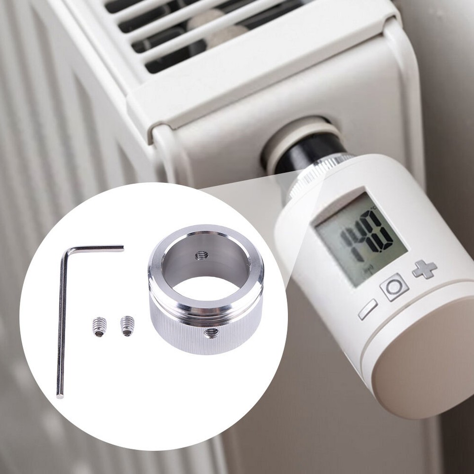 Heating Valve Adapters M30 X 1.5 Radiator Valve Thermostat Head With ...