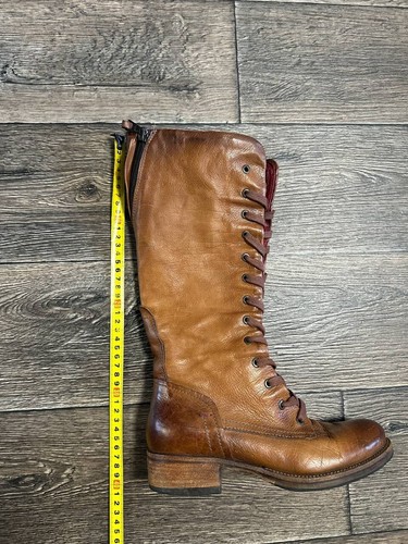 airstep boots women brown leather biker size38 - Picture 9 of 9