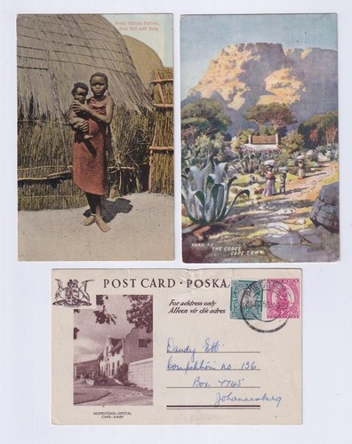 Postales de Sudáfrica x 17. Inc Natal, Zulú, Ciudad del Cabo, Durban, etc., etc. - Imagen 4 de 13