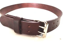 1.1/2" W HEAVY DUTY HAND MADE REAL AMISH LEATHER WORK TOOLS HOLSTER 2 PRONG BELT