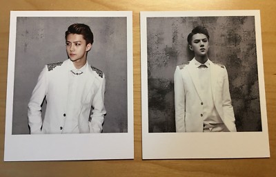 EXO Overdose SEHUN set of 3 official polaroid cards