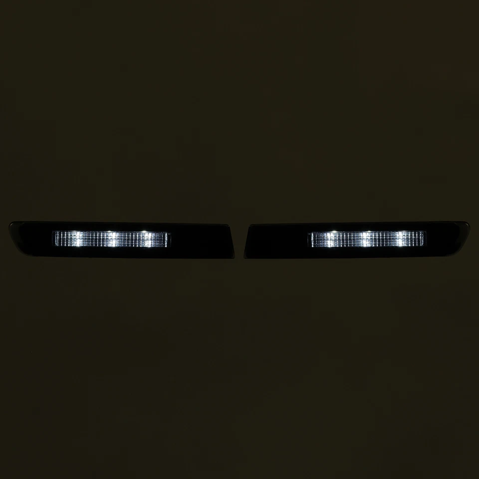 Luces de señalización LED de parachoques delanteras traseras de humo 4 piezas para Acura TL 2004-08 Foto 4 de 4